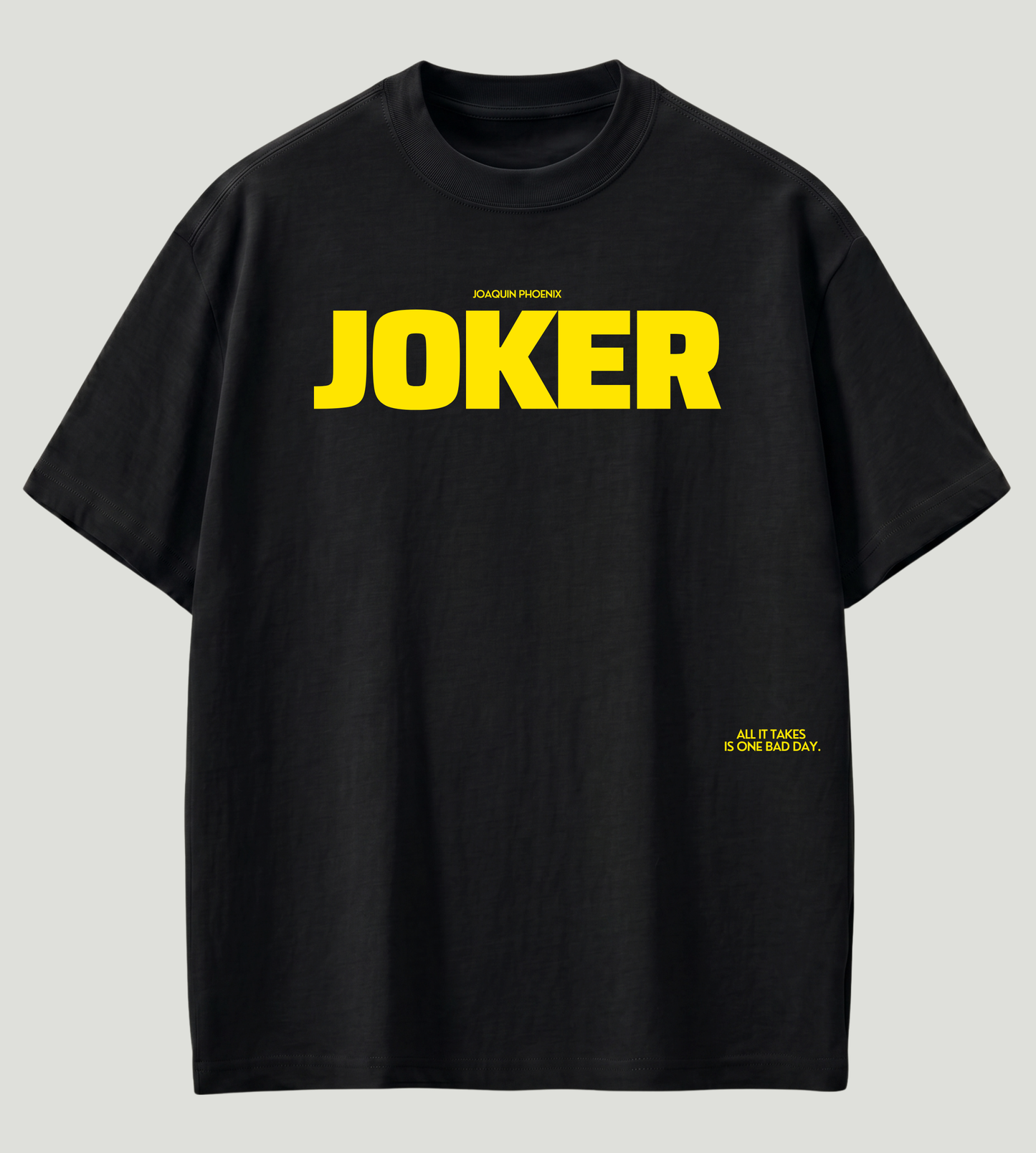 Joker Inspired Premium Oversized T-Shirt | 210 GSM 100% Cotton | Store89 Originals