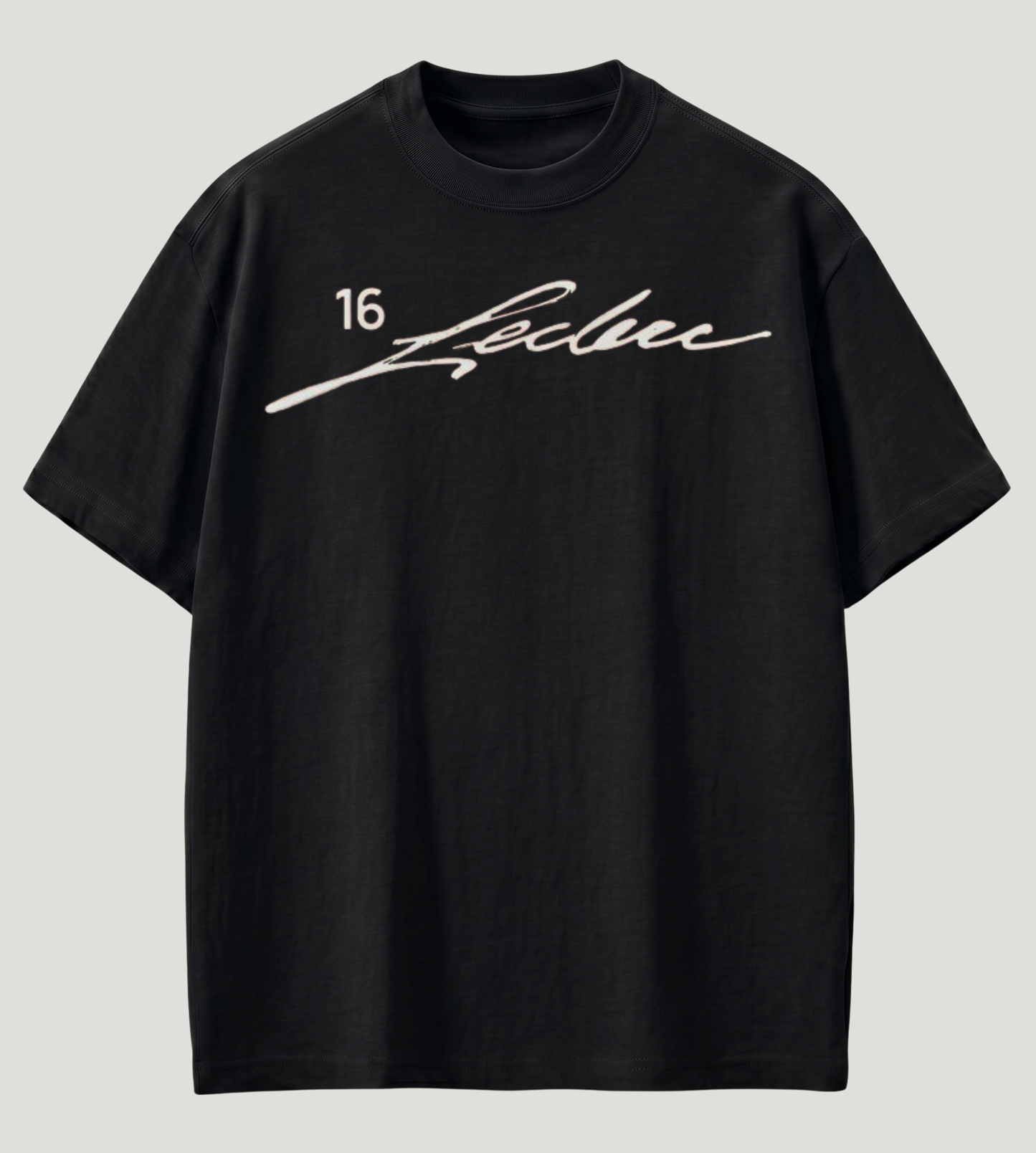 Charles Leclerc Minimal Inspired Premium Oversized T-Shirt | 210 GSM 100% Cotton | Store89 Originals