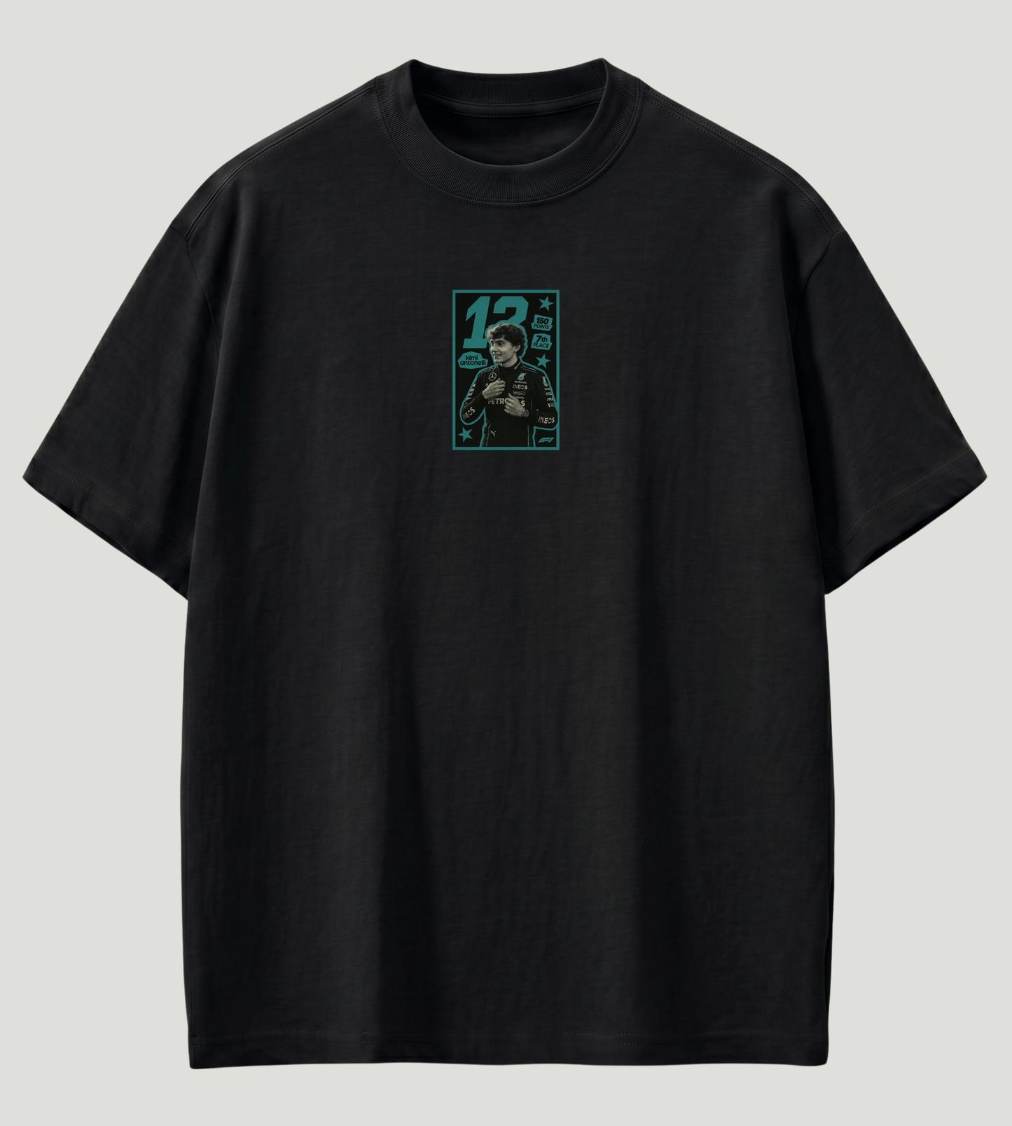Kimi Antonelli Inspired Premium Oversized T-Shirt | 210 GSM 100% Cotton | Store89 Originals