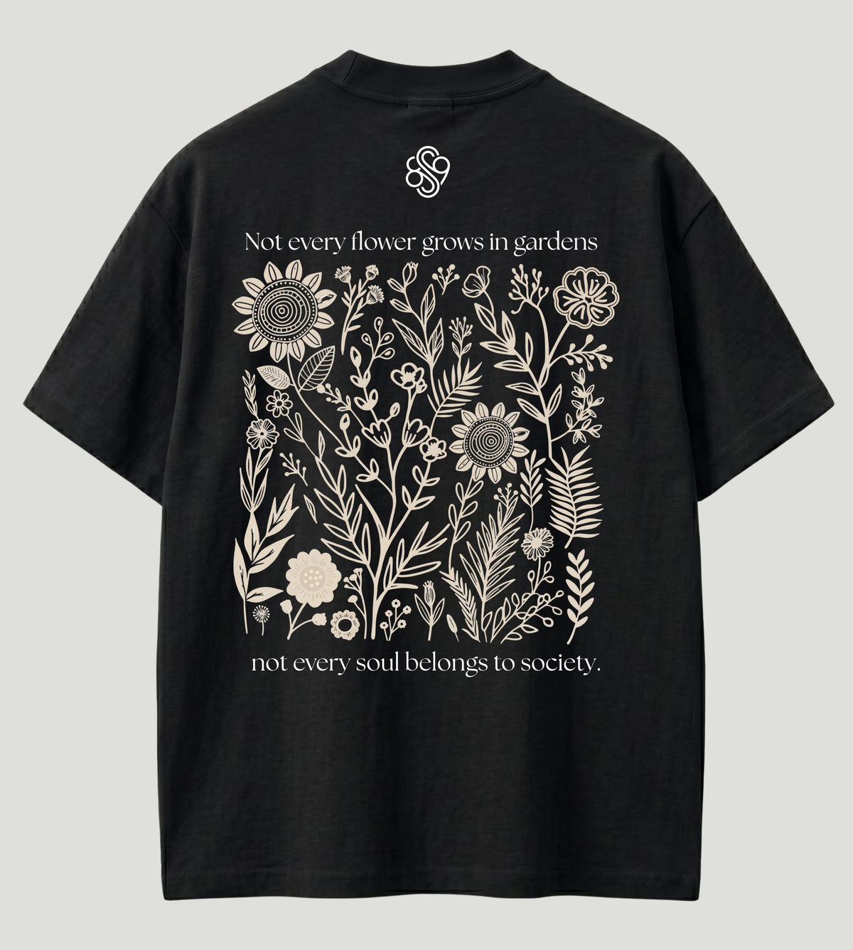 Bloom Oversized T-Shirt | Minimal Aesthetic Streetwear