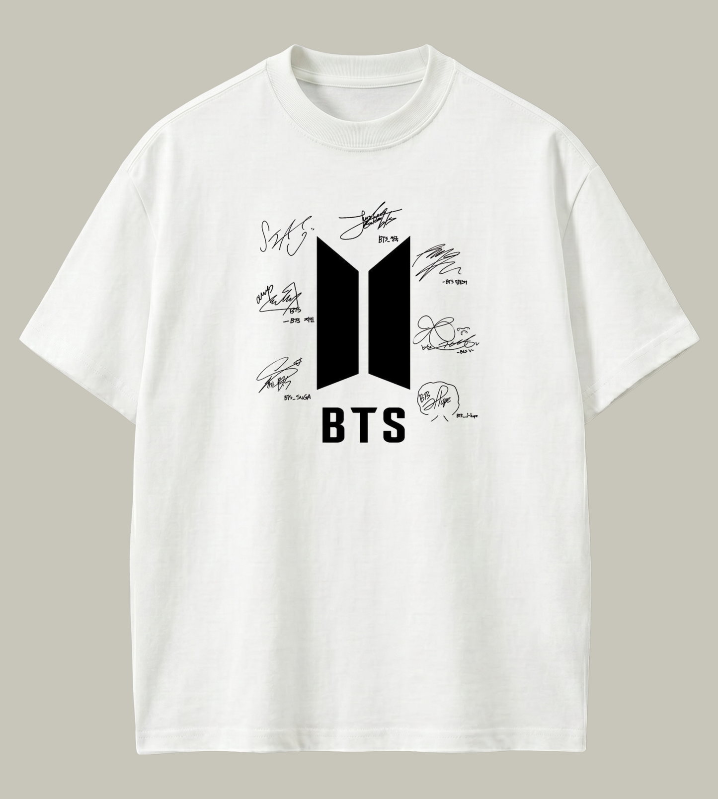BTS Inspired Oversized T-Shirt | K-Pop Streetwear Edition