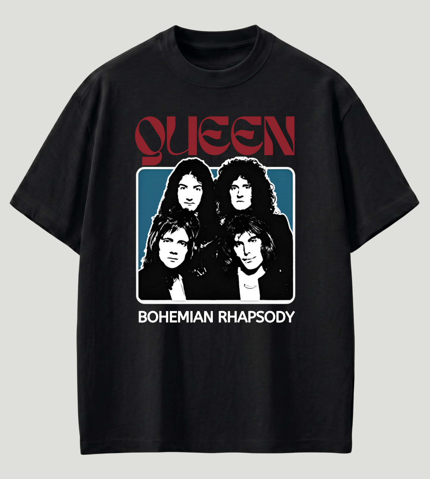 Queen Inspired Oversized T-Shirt | Premium Classic Rock Streetwear