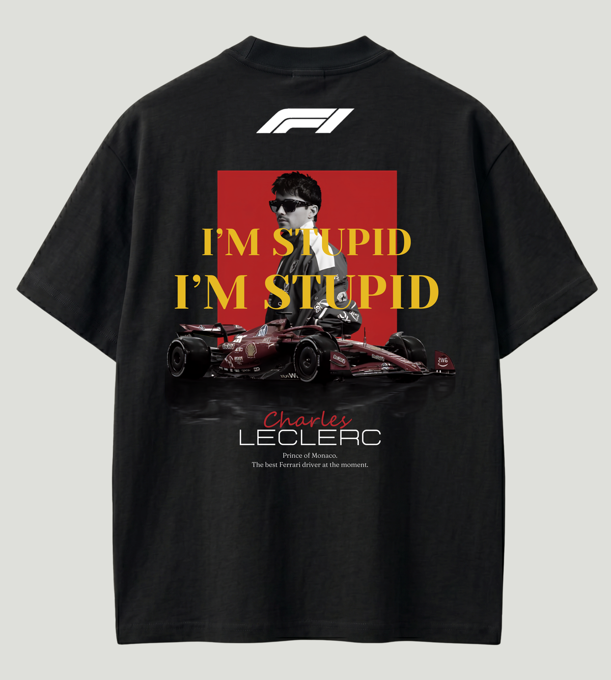 Charles Leclerc Oversized T-Shirt | Motorsport Streetwear