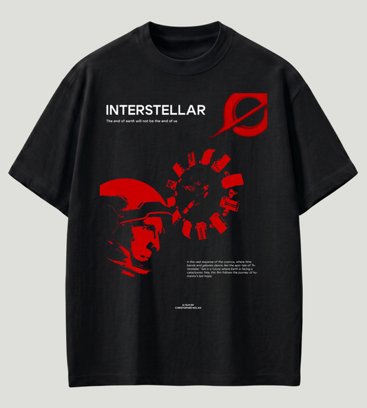 Interstellar Inspired Premium Oversized T-Shirt | 210 GSM 100% Cotton | Store89 Originals