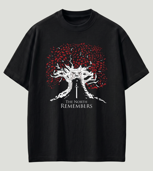The North Remembers Inspired Premium Oversized T-Shirt | 210 GSM 100% Cotton | Store89 Originals