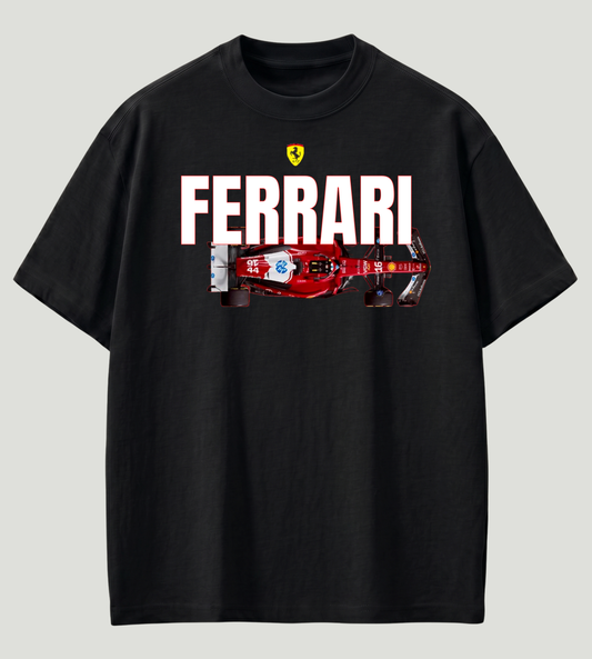 Ferrari F1 Inspired Premium Oversized T-Shirt | 210 GSM 100% Cotton | Store89 Originals