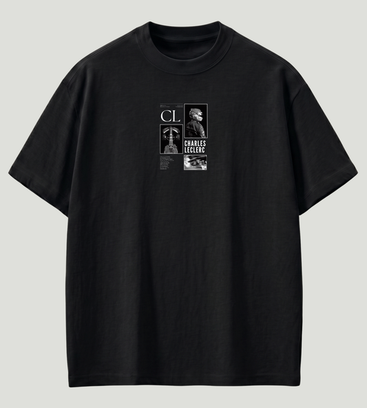 Charles Leclerc Inspired Premium Oversized T-Shirt | 210 GSM 100% Cotton | Store89 Originals