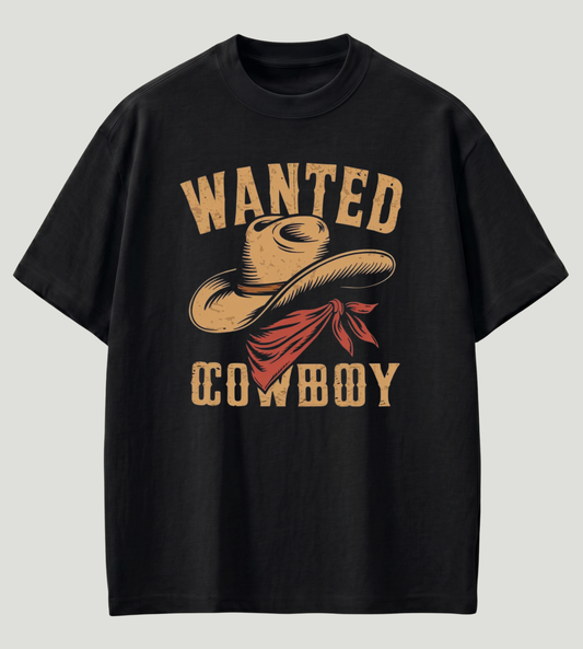 Cowboy Premium Oversized T-Shirt | 210 GSM 100% Cotton | Store89 Originals