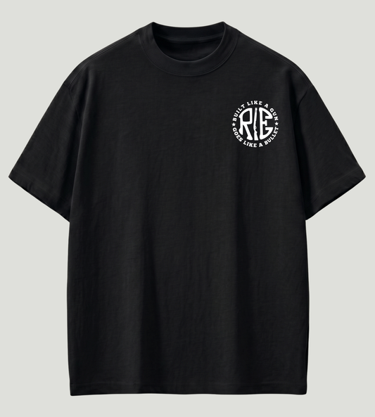 Classic Rider Oversized T-Shirt | 210 GSM Premium Cotton | Motorcycle Streetwear
