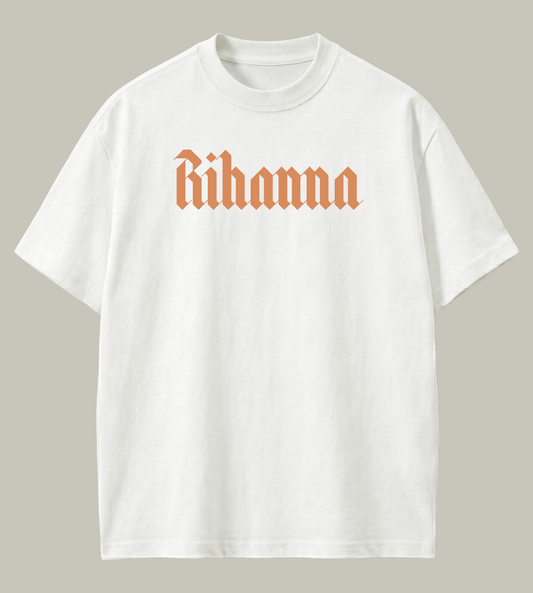 Rihanna Inspired Oversized T-Shirt | Pop Culture Streetwear