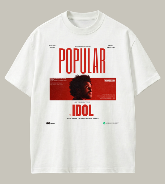 The Weeknd Inspired Oversized T-Shirt | After Hours Streetwear
