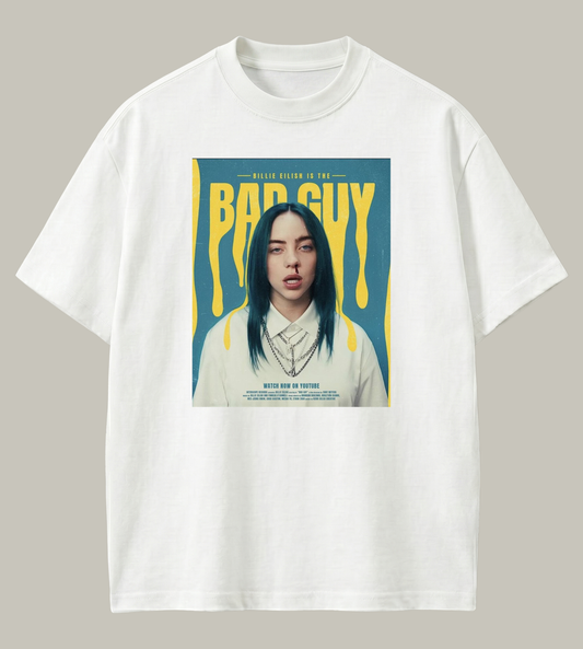 Billie Eilish Inspired Oversized T-Shirt | Premium Music Streetwear