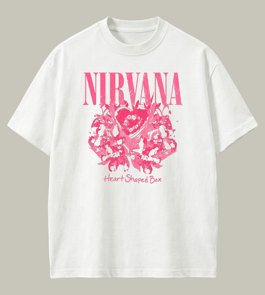 Nirvana Inspired Oversized T-Shirt | Premium Grunge Streetwear
