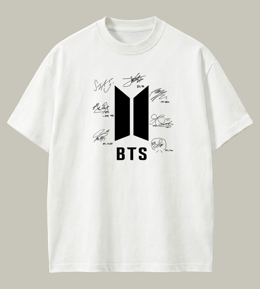 BTS Inspired Oversized T-Shirt | K-Pop Streetwear Edition