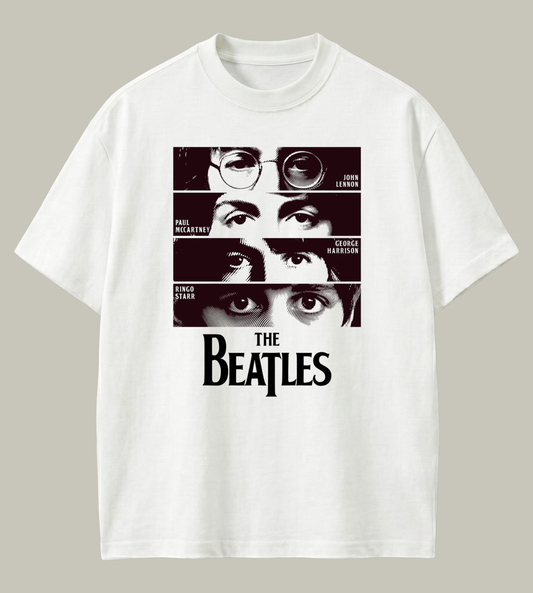 The Beatles Graphic Oversized T-Shirt | Premium Vintage Rock Streetwear