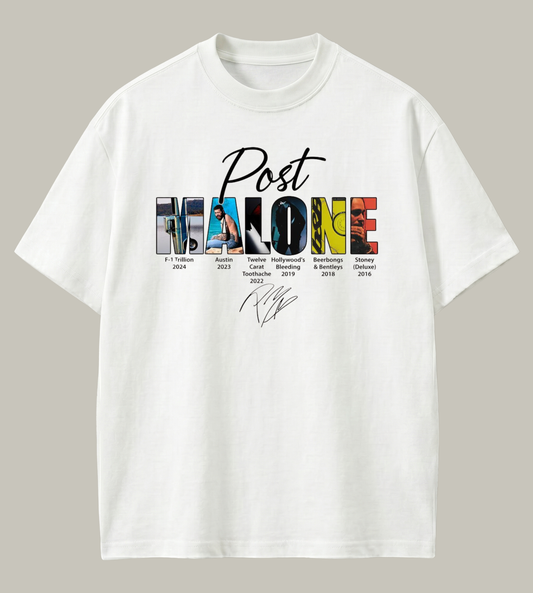 Post Malone Inspired Oversized T-Shirt | Premium Music Streetwear