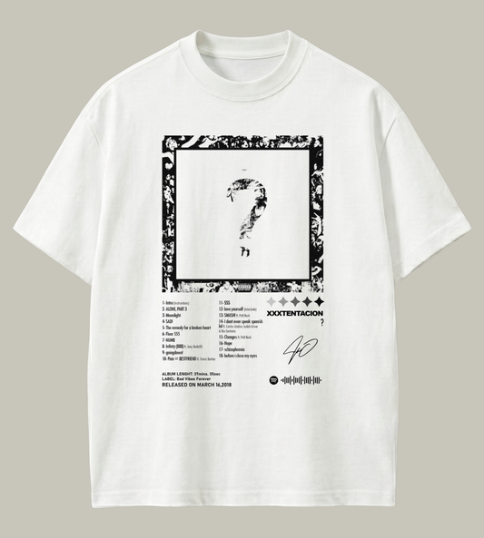 XXXTentacion Inspired Oversized T-Shirt | Premium Hip-Hop Streetwear