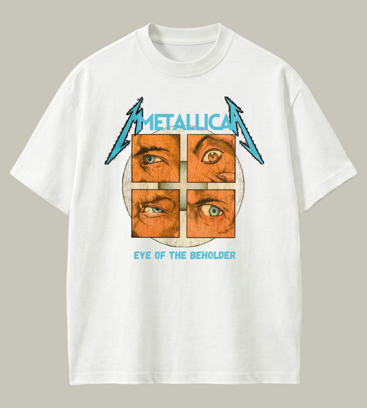 Metallica Inspired Oversized T-Shirt | Premium Heavy Metal Streetwear