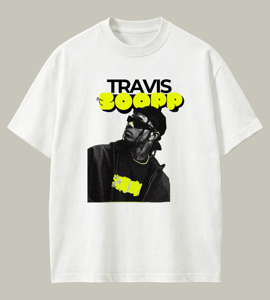 Travis Scott Inspired Oversized T-Shirt | Premium Hip-Hop Streetwear