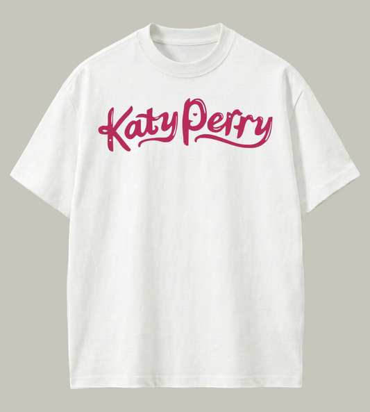 Katy Perry Inspired Oversized T-Shirt | Pop Icon Streetwear