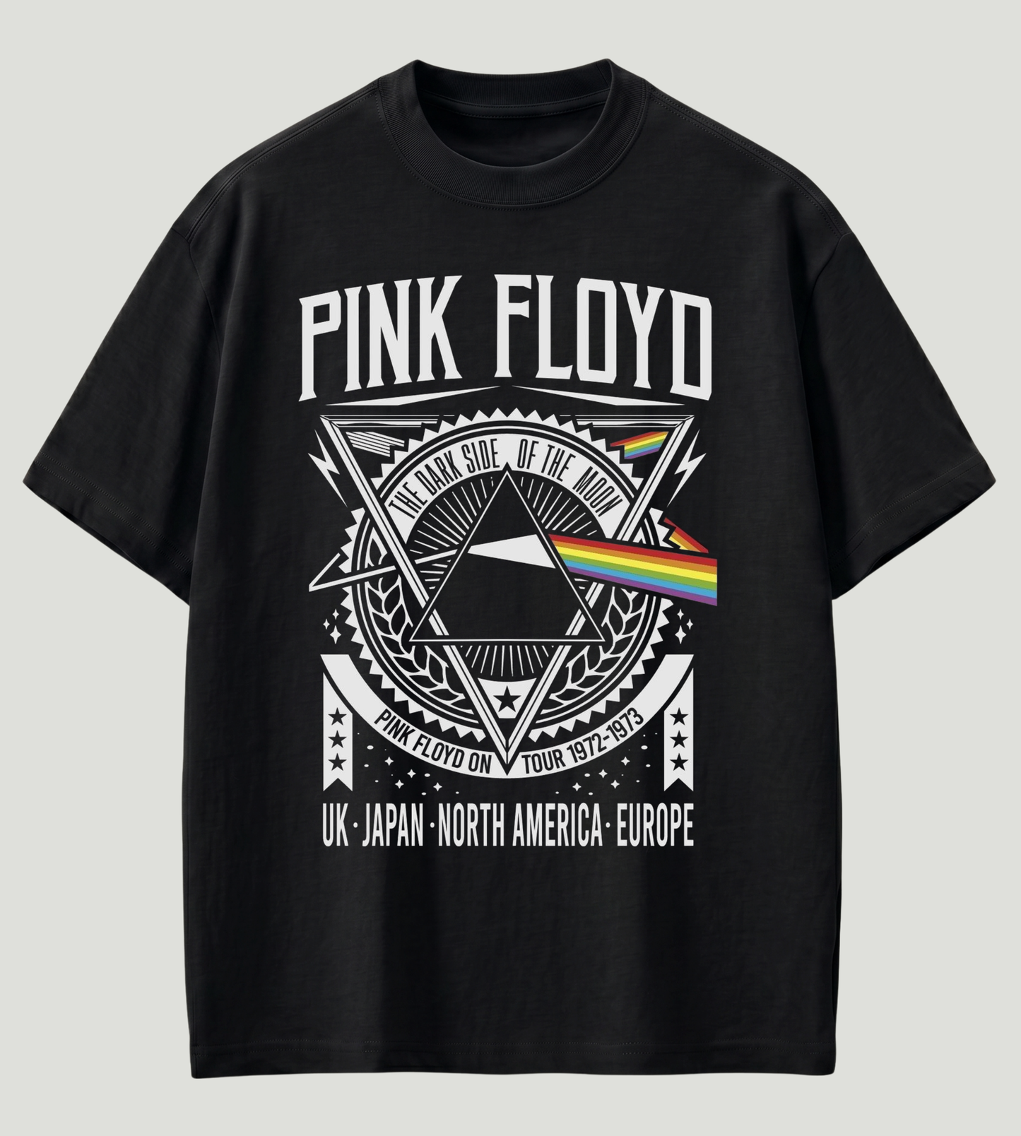 Pink Floyd Premium Oversized T-Shirt | 210 GSM 100% Cotton | Store89 Originals