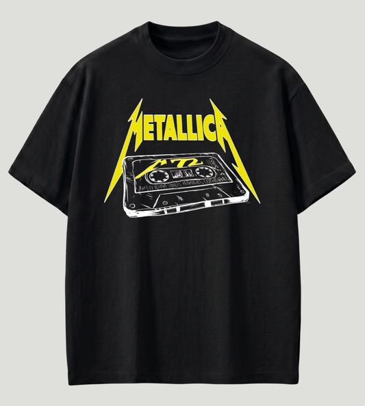 Metallica Inspired Premium Oversized T-Shirt | 210 GSM 100% Cotton | Store89 Originals