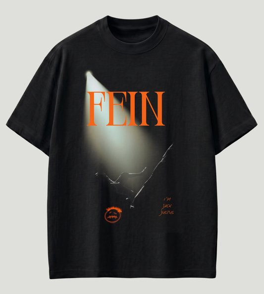 FE!N Oversized Graphic T-Shirt | 210 GSM Premium Cotton | Streetwear Edition