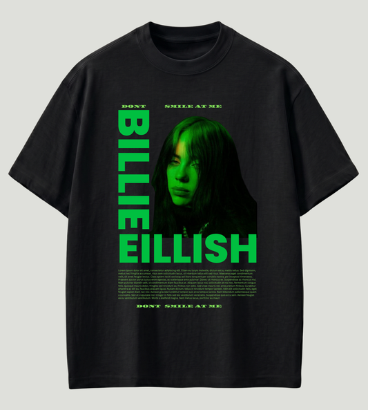 Billie Eilish Inspired Oversized T-Shirt | Premium Music Streetwear
