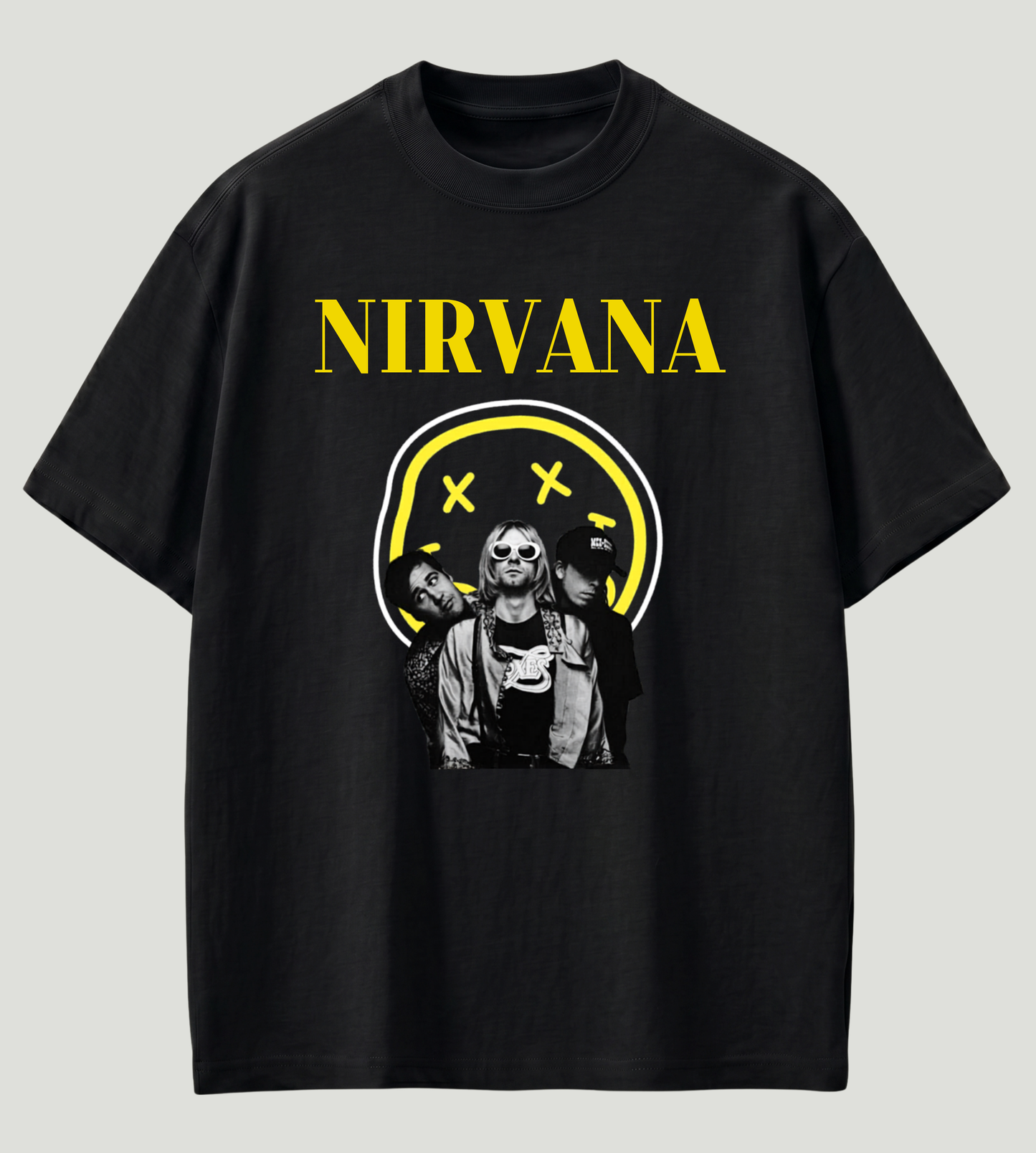 Nirvana Inspired Premium Oversized T-Shirt | 210 GSM 100% Cotton | Store89 Originals