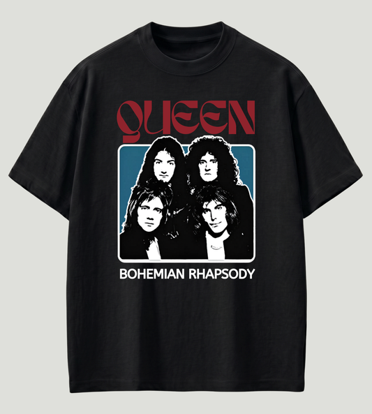 Queen Inspired Oversized T-Shirt | Premium Classic Rock Streetwear
