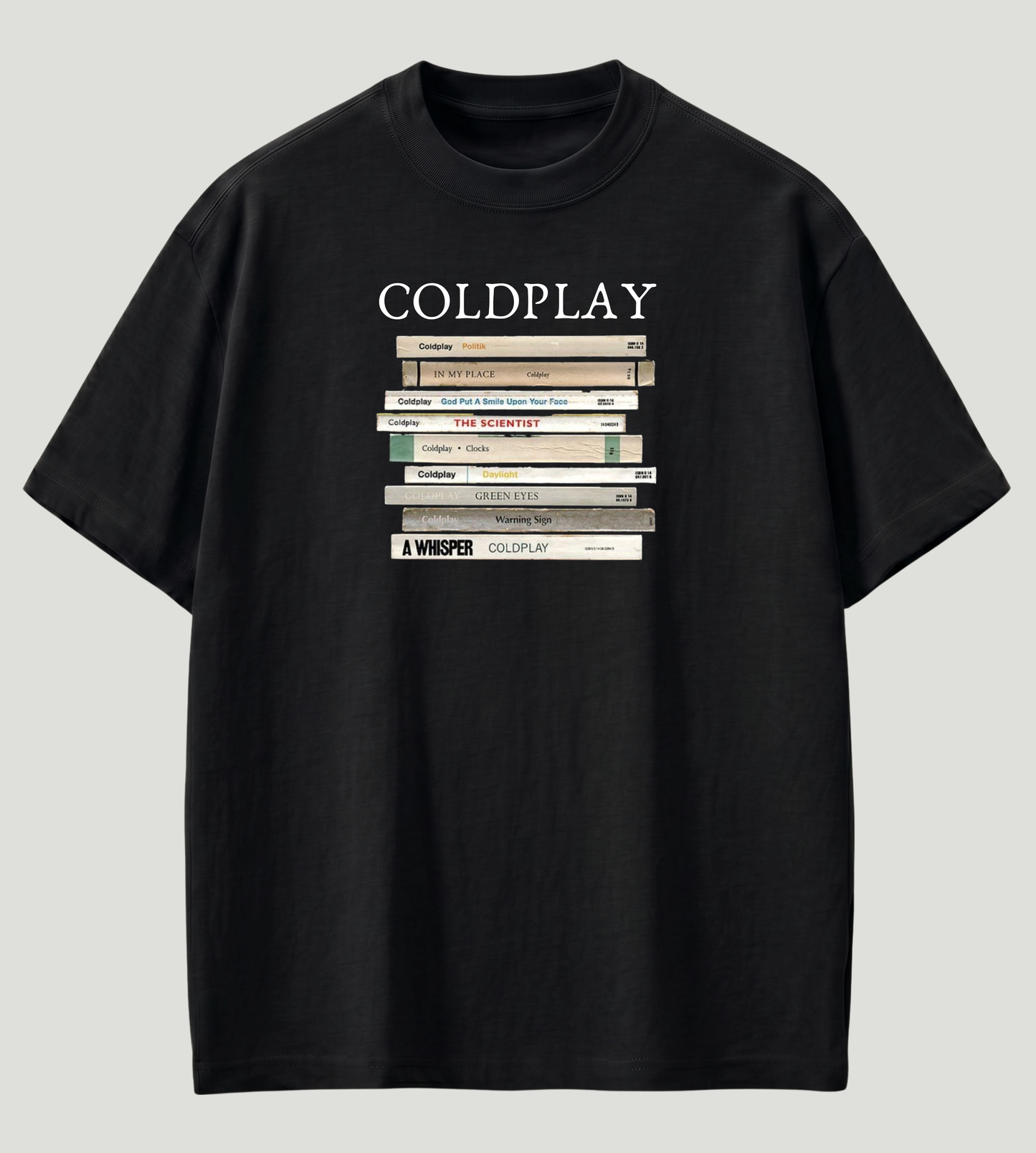 Coldplay Inspired Premium Oversized T-Shirt | 210 GSM 100% Cotton | Store89 Originals