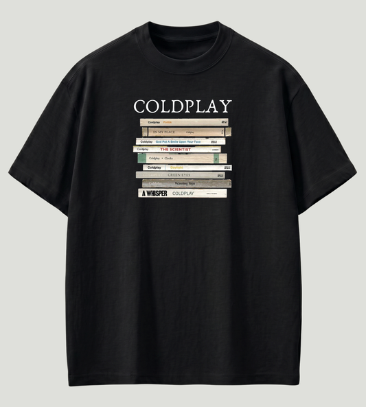 Coldplay Inspired Premium Oversized T-Shirt | 210 GSM 100% Cotton | Store89 Originals