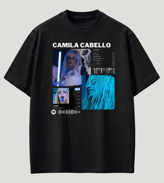 Camila Cabello Inspired Premium Oversized T-Shirt | 210 GSM 100% Cotton | Store89 Originals