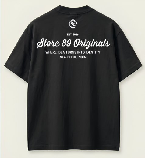 Store89 Originals Oversized T-Shirt | Signature Streetwear