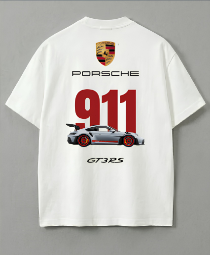 911 Legends Oversized T-Shirt | Premium Car Culture Streetwear