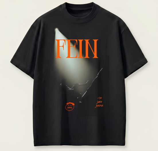 FE!N Oversized Graphic T-Shirt | 210 GSM Premium Cotton | Streetwear Edition
