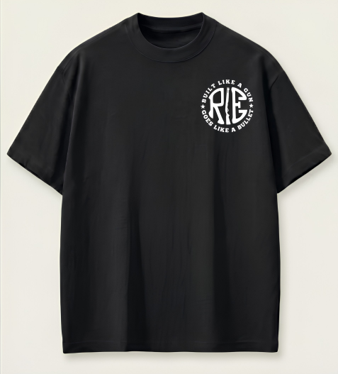 Classic Rider Oversized T-Shirt | 210 GSM Premium Cotton | Motorcycle Streetwear