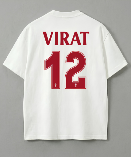 RCB Fan Edition Oversized Tee | High-Quality DTF Print